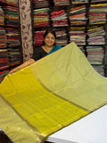Vrinda Cotton Checks Saree – Classic Comfort, Everyday Elegance
