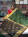 New Arrival – Maheshwari Sona Roopa Butta Saree
