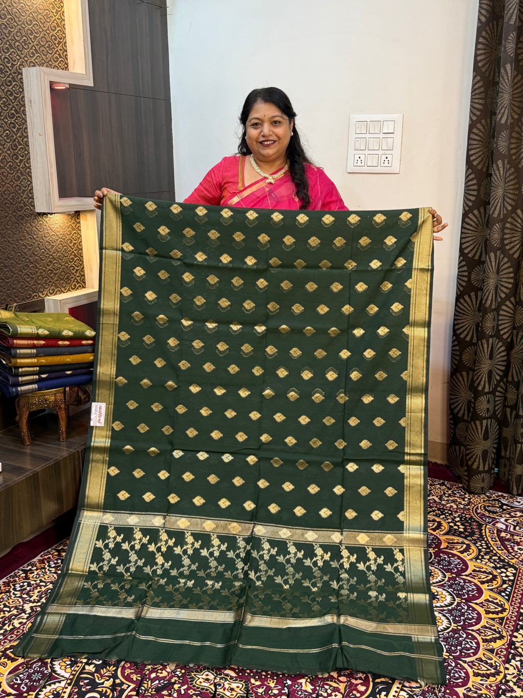 वटपौर्णिमा स्पेशल – नवीन Vrinda Cotton Ambi Butta Collection
