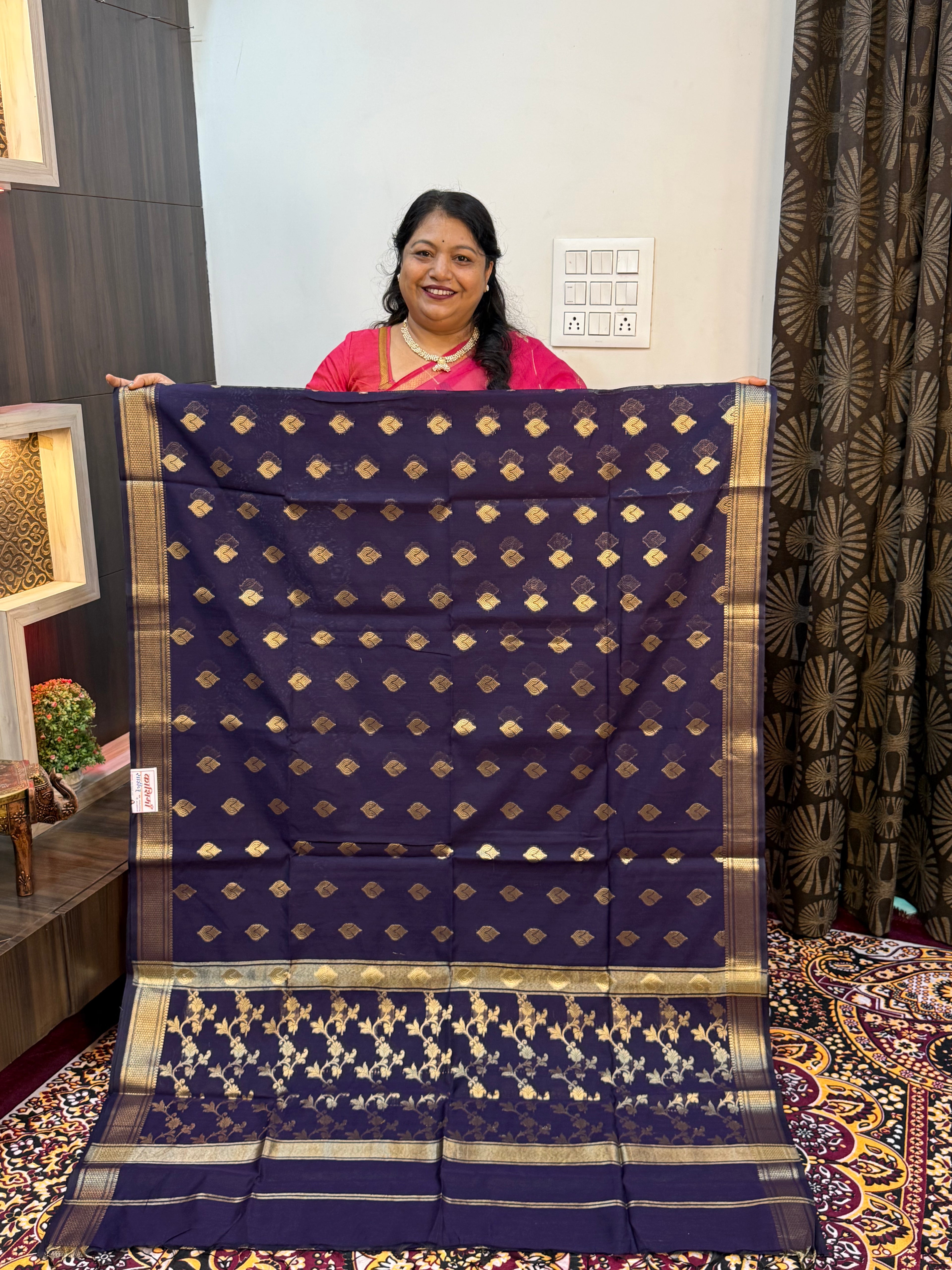 वटपौर्णिमा स्पेशल – नवीन Vrinda Cotton Ambi Butta Collection