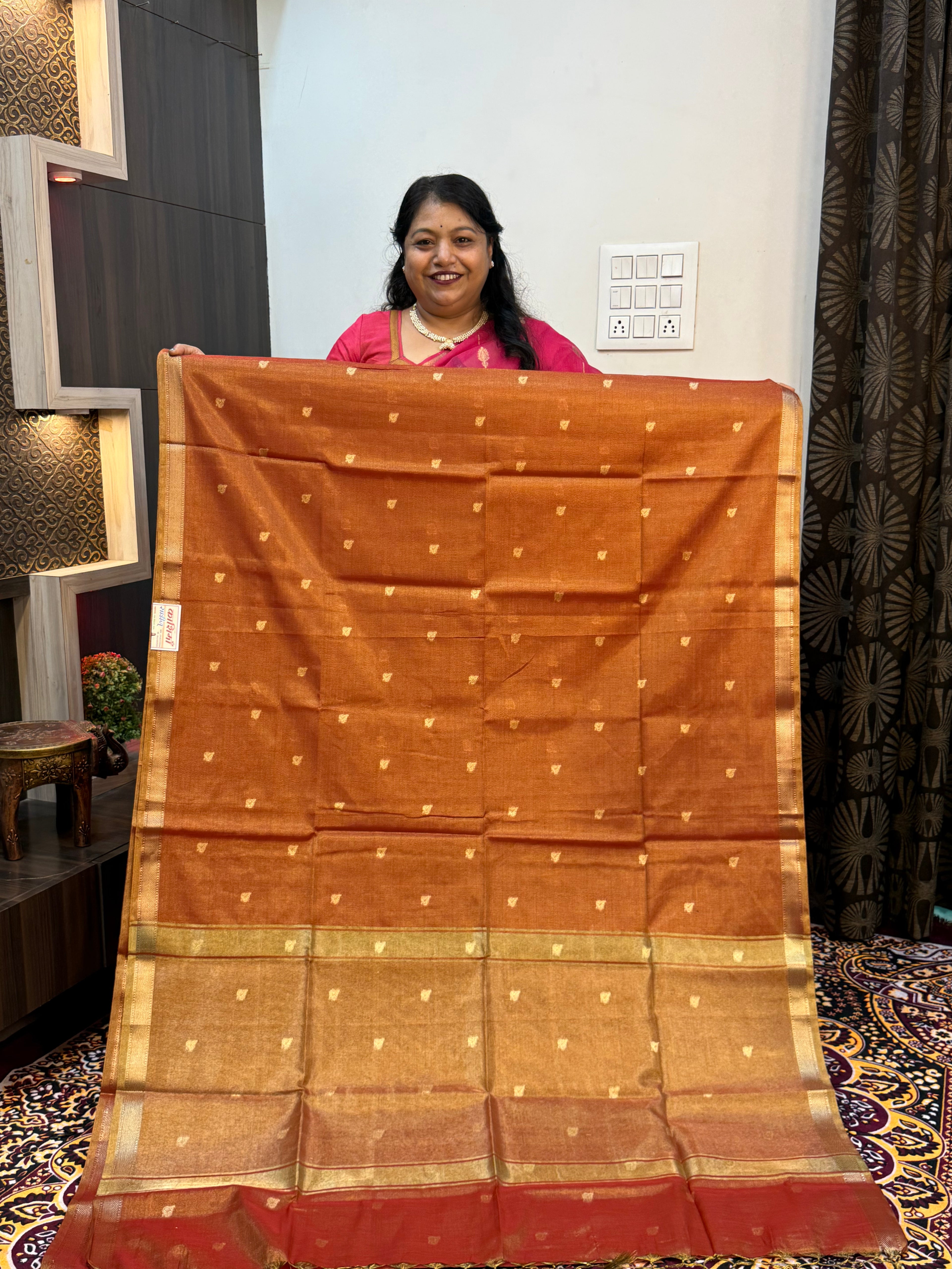 वटपौर्णिमा स्पेशल – नवीन Vrinda Cotton tissue saree Collection