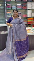 Checks Cotton Silk Maheshwari Saree – Classic Patterns. Handloom Grace. Everyday Elegance.
