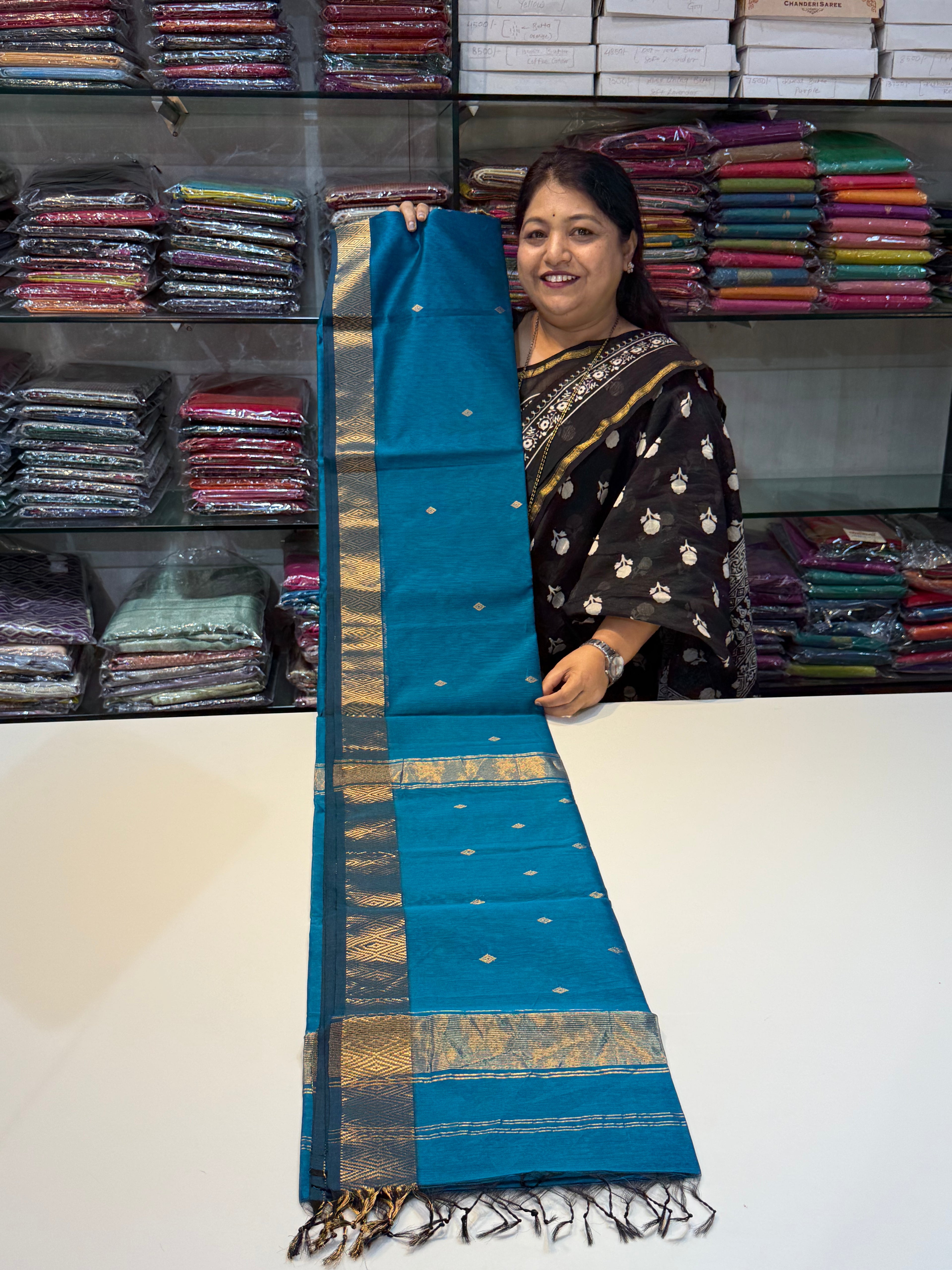 Nayantara Maheshwari Handloom Saree