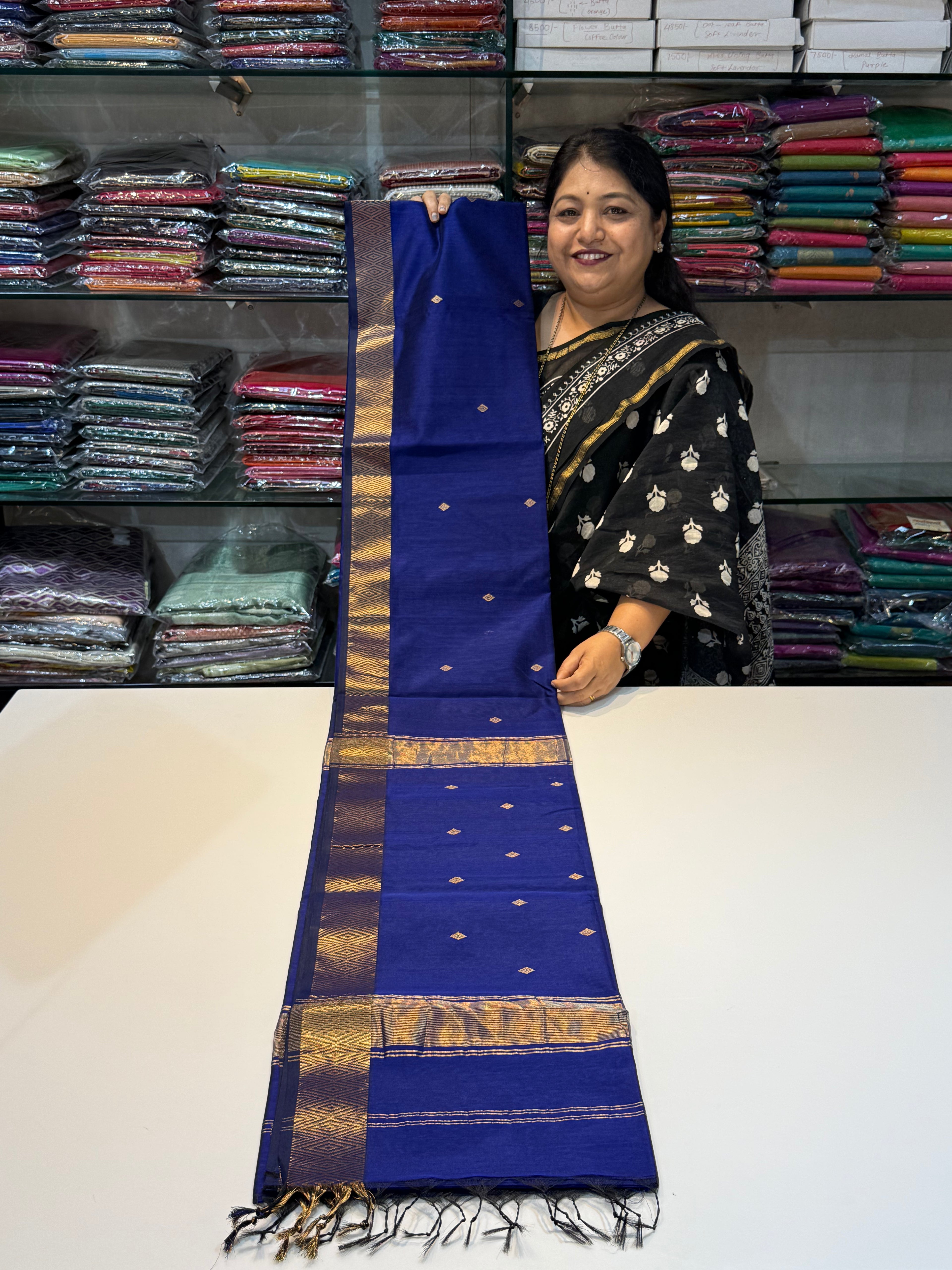 Nayantara Maheshwari Handloom Saree