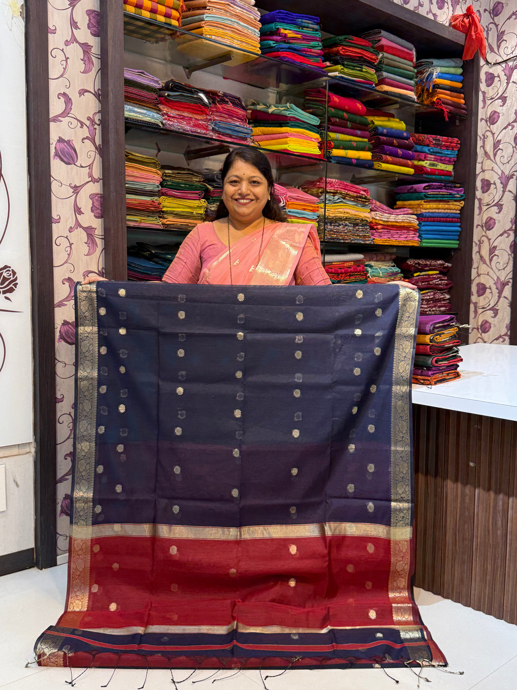 HANDLOOM BLOCK PRINT SAREES
