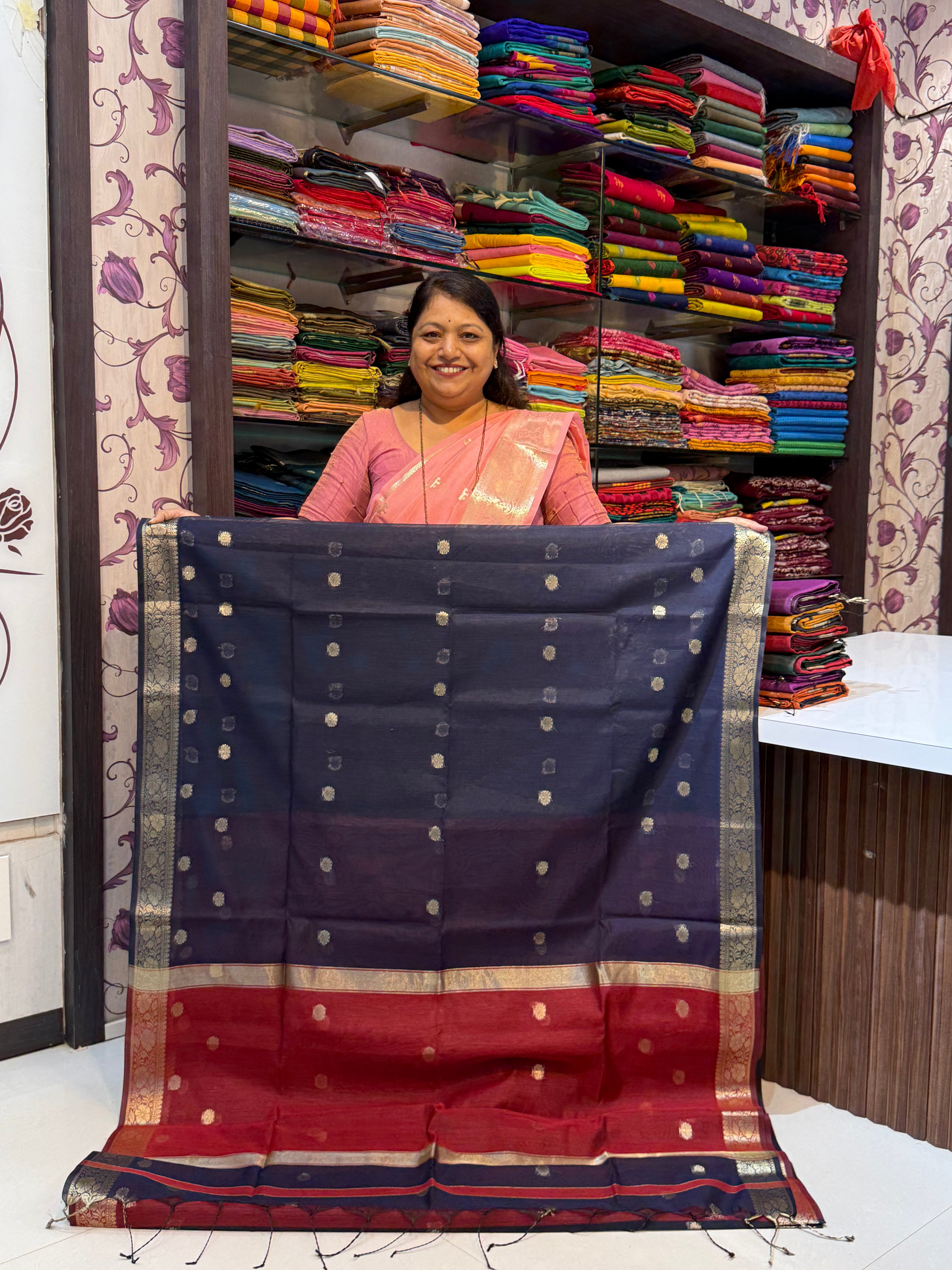 HANDLOOM BLOCK PRINT SAREES