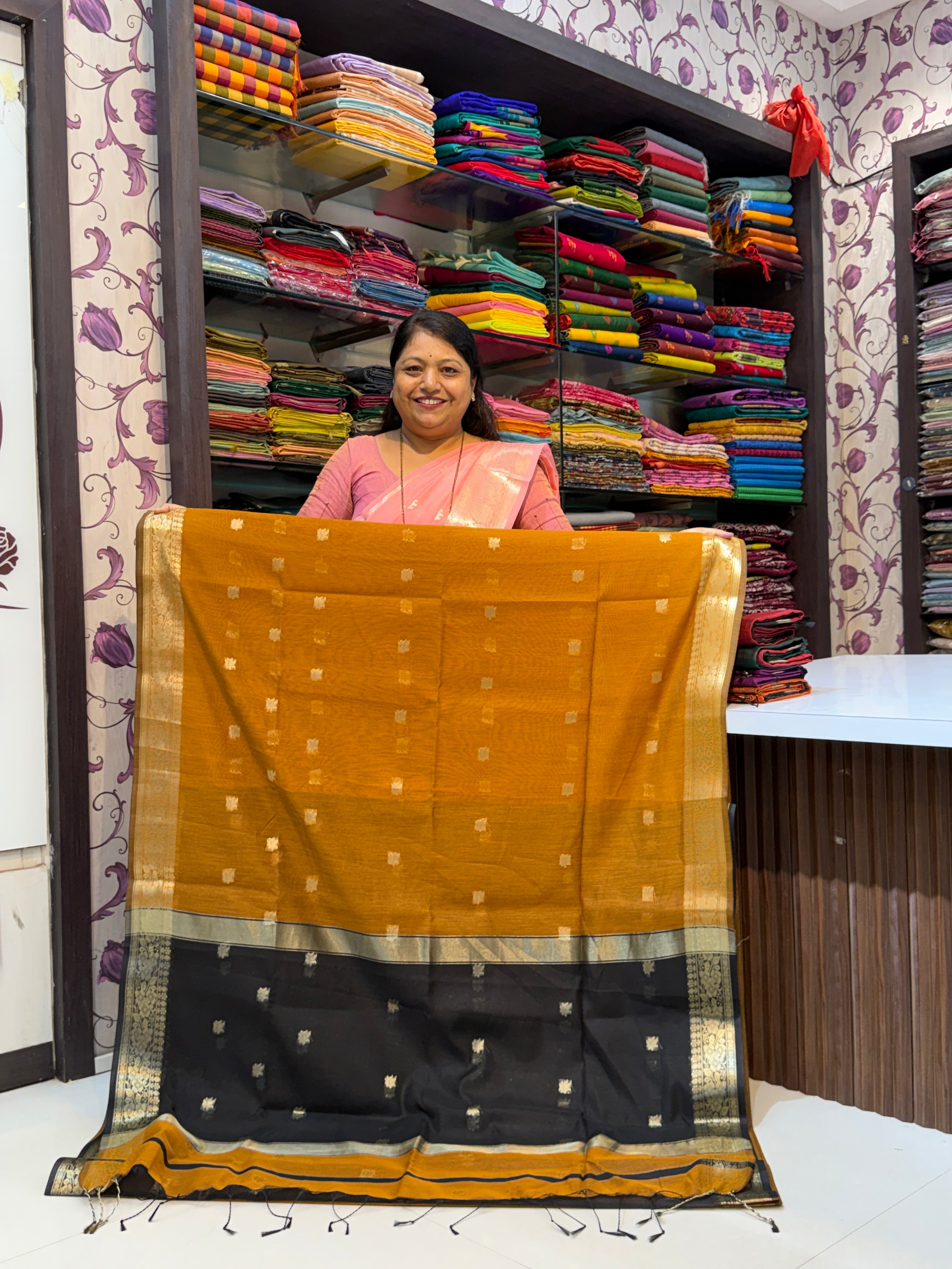 HANDLOOM BLOCK PRINT SAREES
