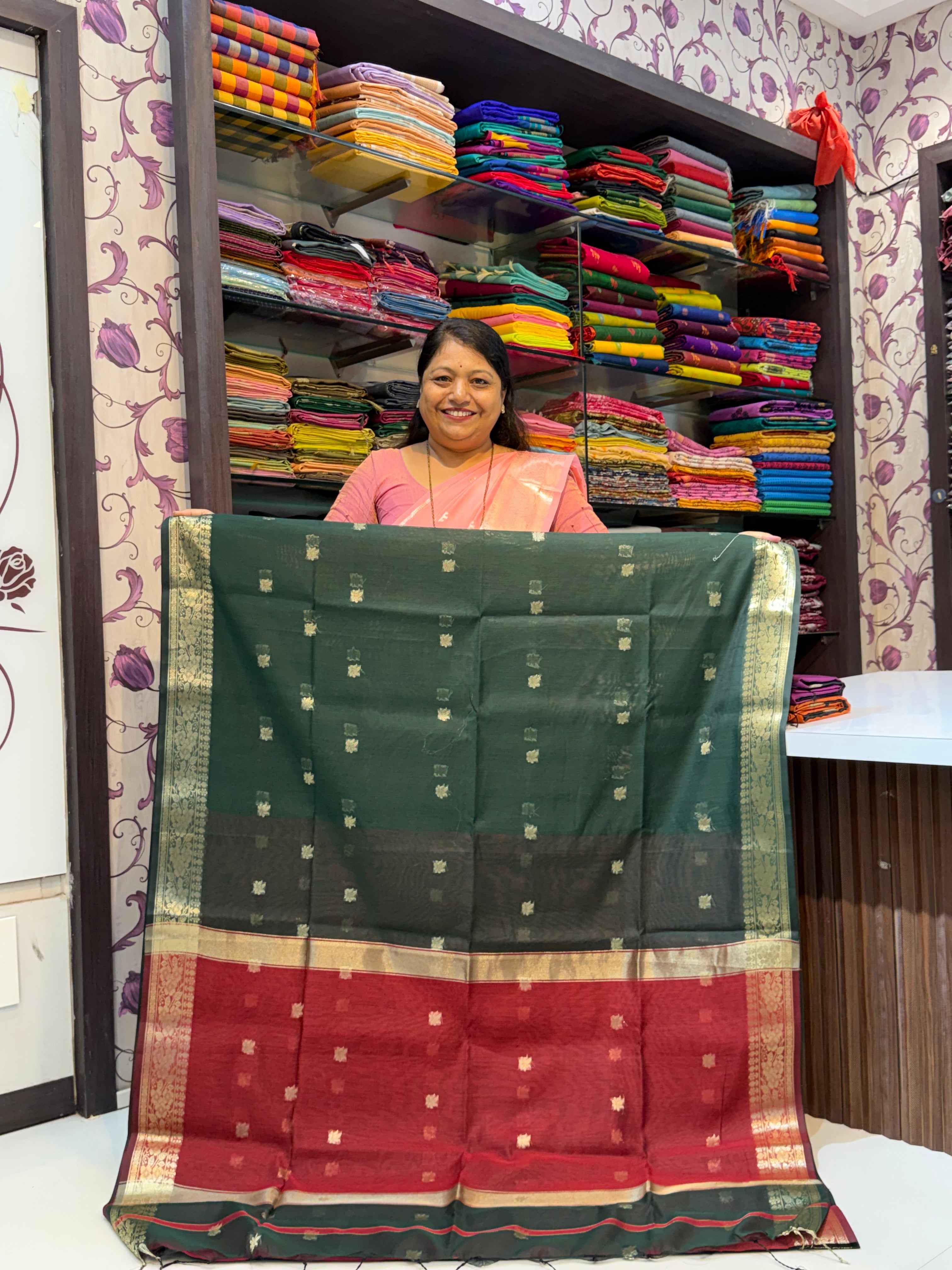 HANDLOOM BLOCK PRINT SAREES