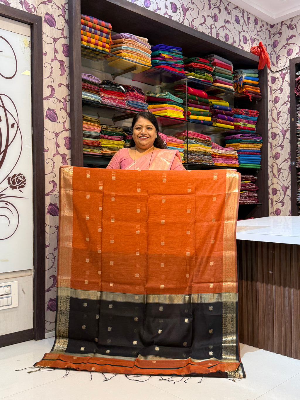 HANDLOOM BLOCK PRINT SAREES