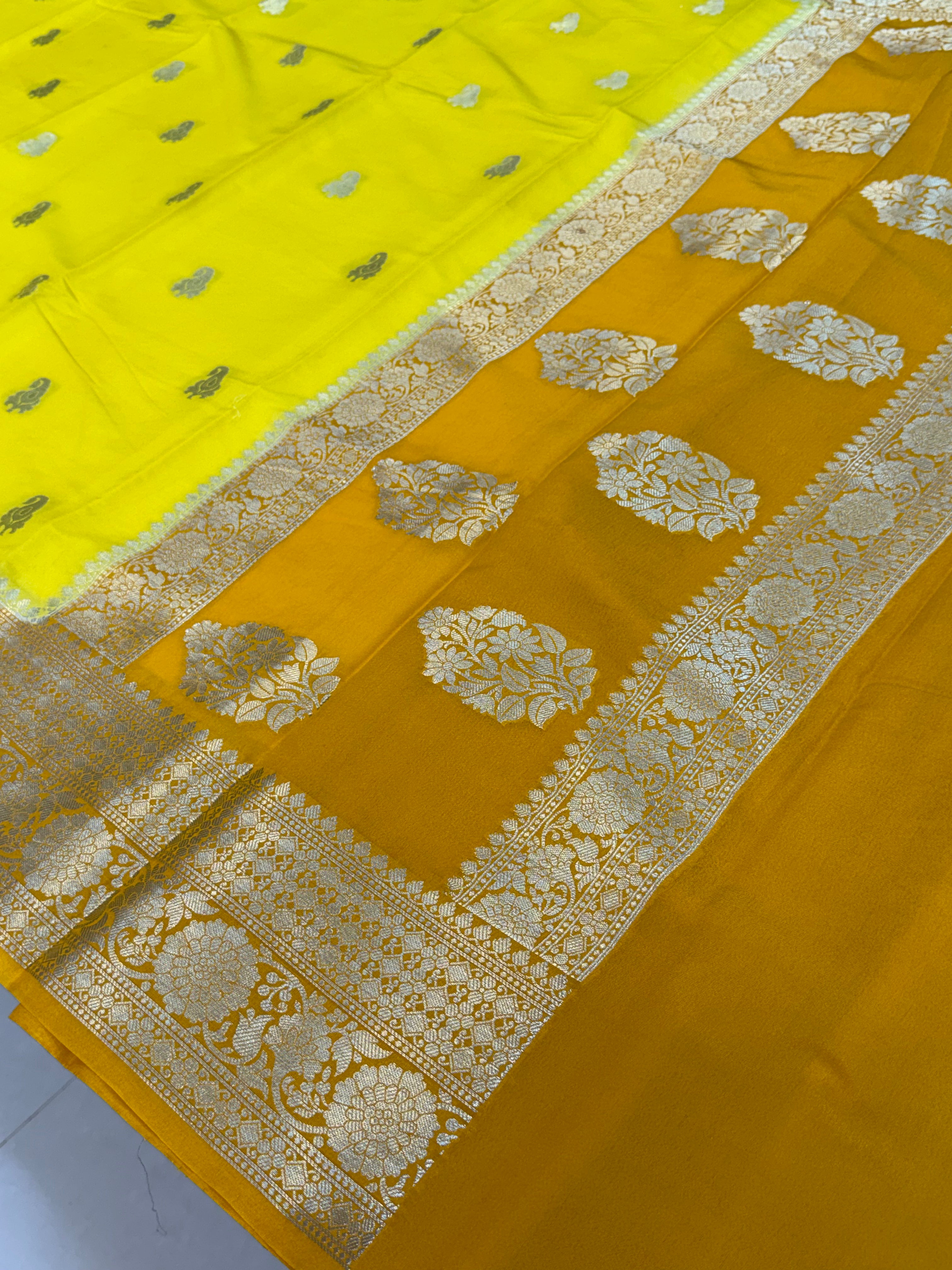 Premium Banarasi Silk Saree – Art Georgette Semi Silk | Rich Designer Weave | 6.5 Mtrs with Blouse Piece
