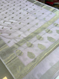 Premium Banarasi Silk Saree – Art Georgette Semi Silk | Rich Designer Weave | 6.5 Mtrs with Blouse Piece
