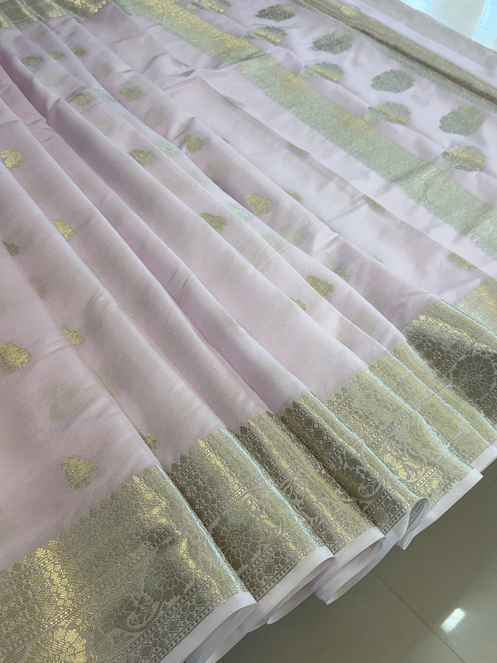 Premium Banarasi Silk Saree – Art Georgette Semi Silk | Rich Designer Weave | 6.5 Mtrs with Blouse Piece