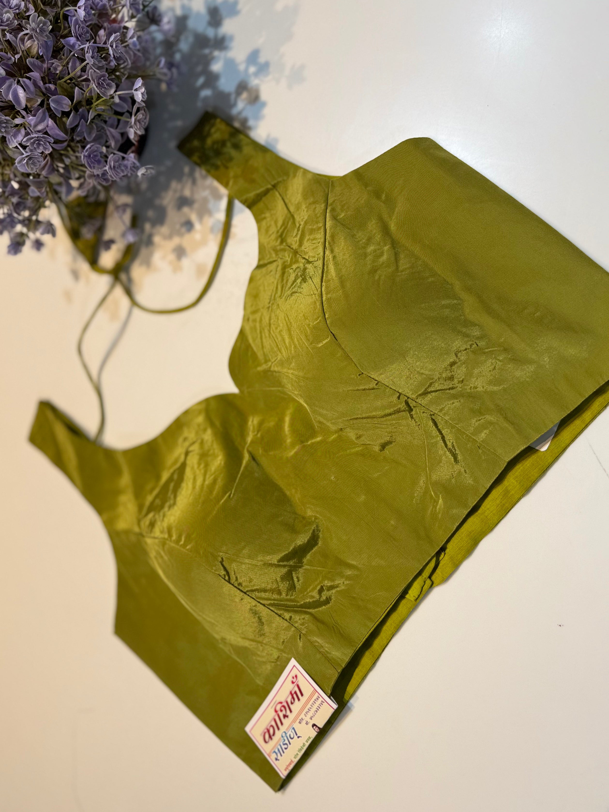 Premium Silk Sleeveless Ready Made Blouse New Launch – Premium Silk Sleeveless Blouse | Sizes 32–44
