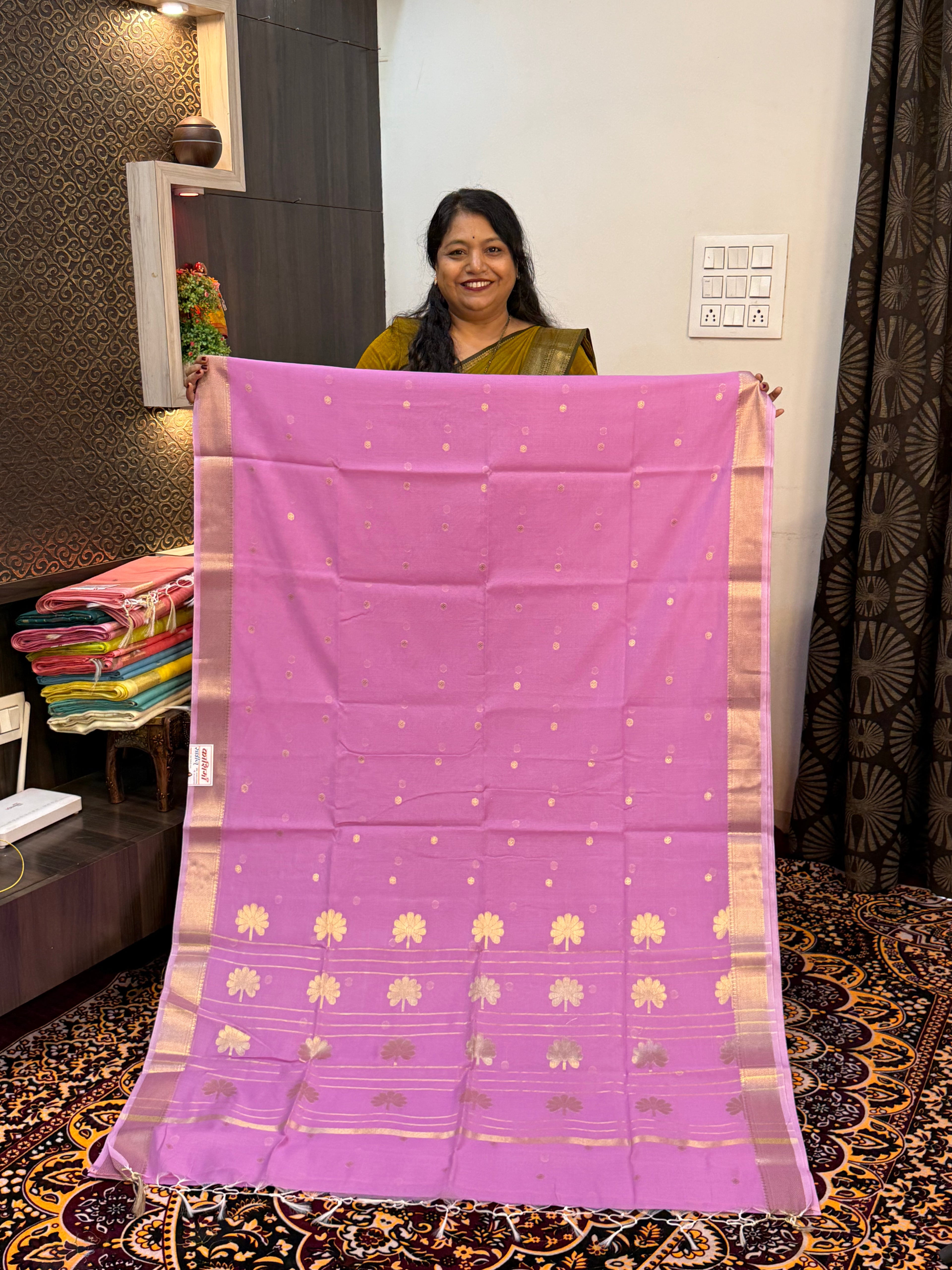 VRINDA COTTON RICH PALLO