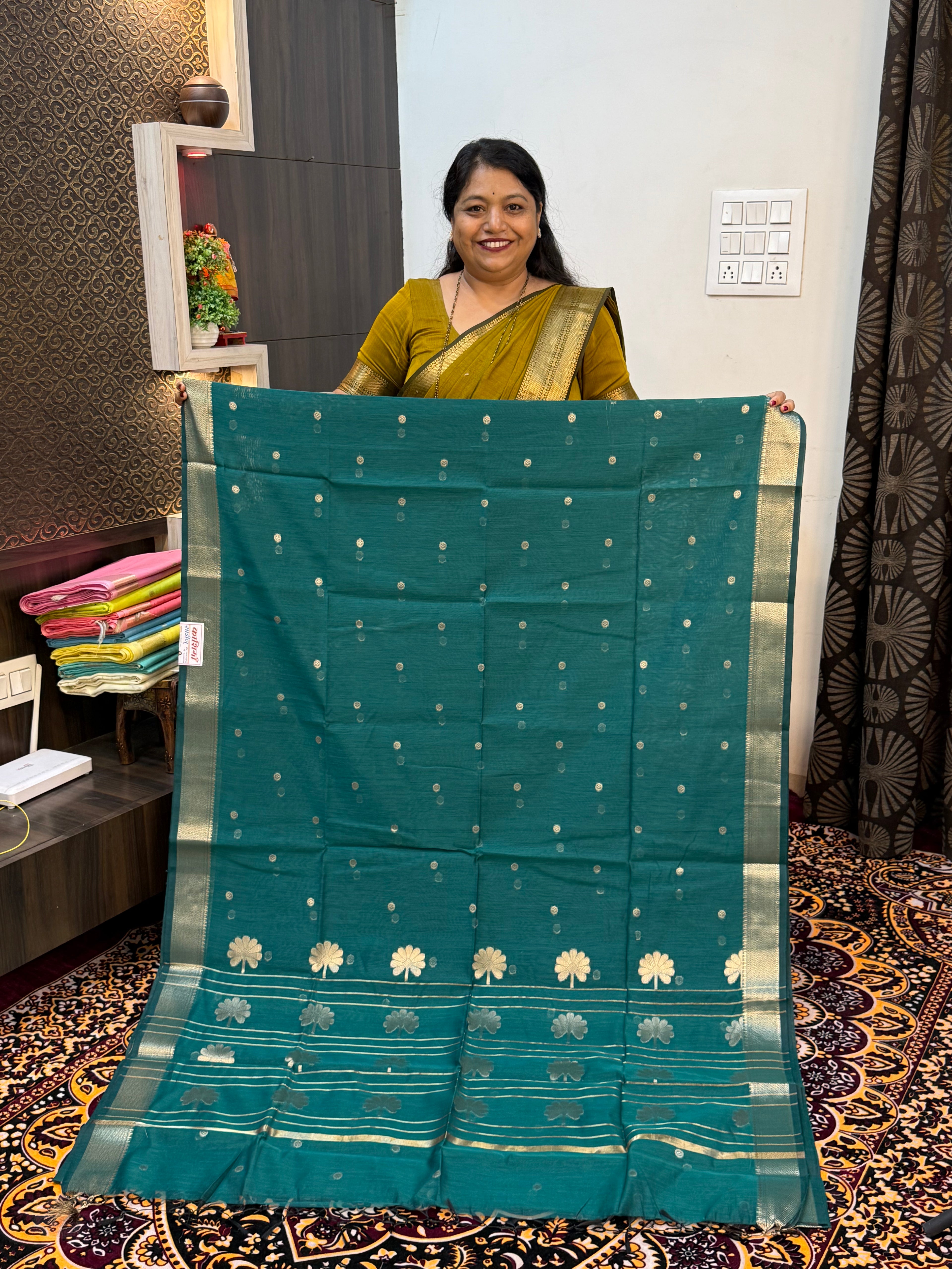 VRINDA COTTON RICH PALLO