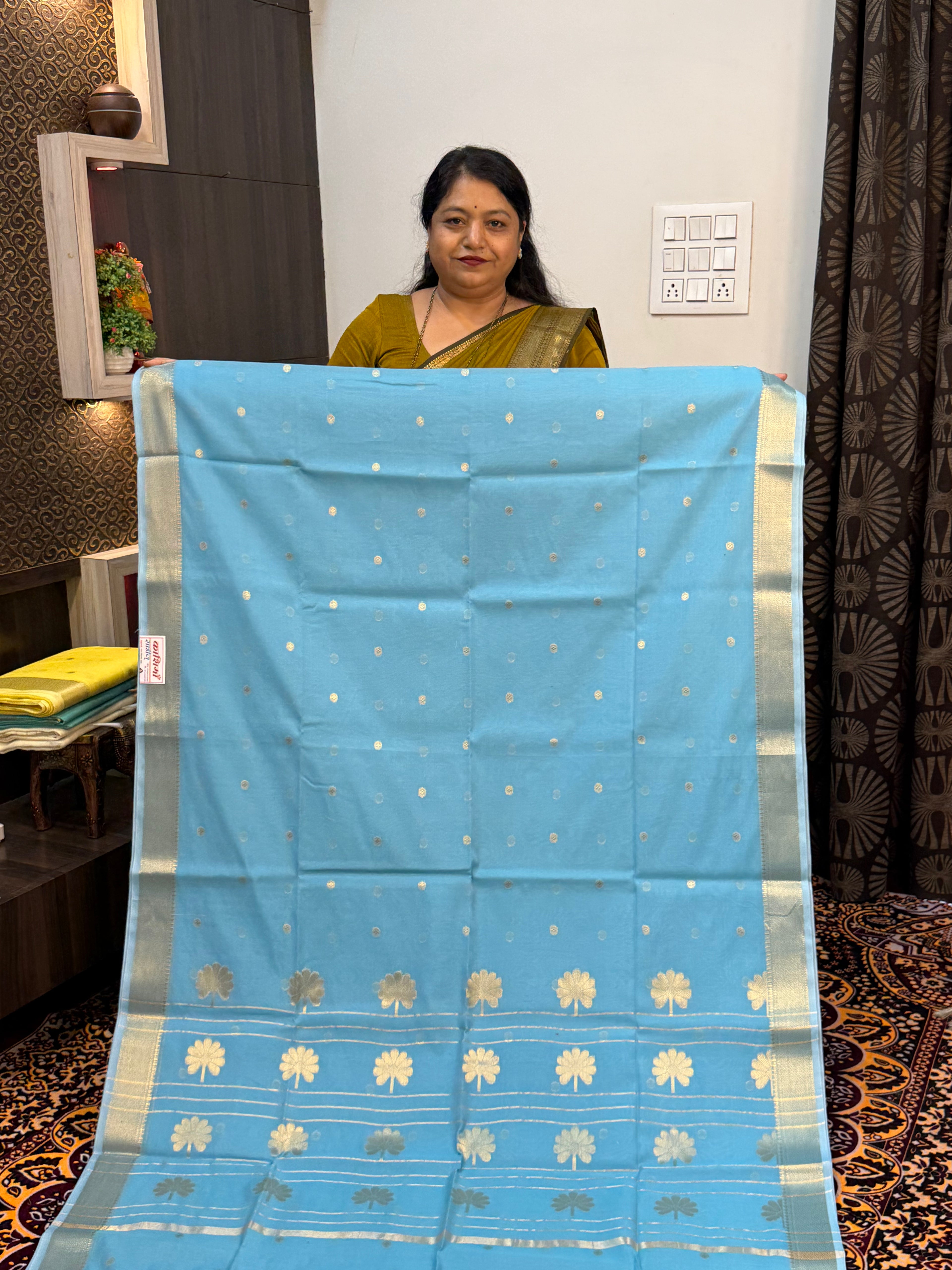 VRINDA COTTON RICH PALLO