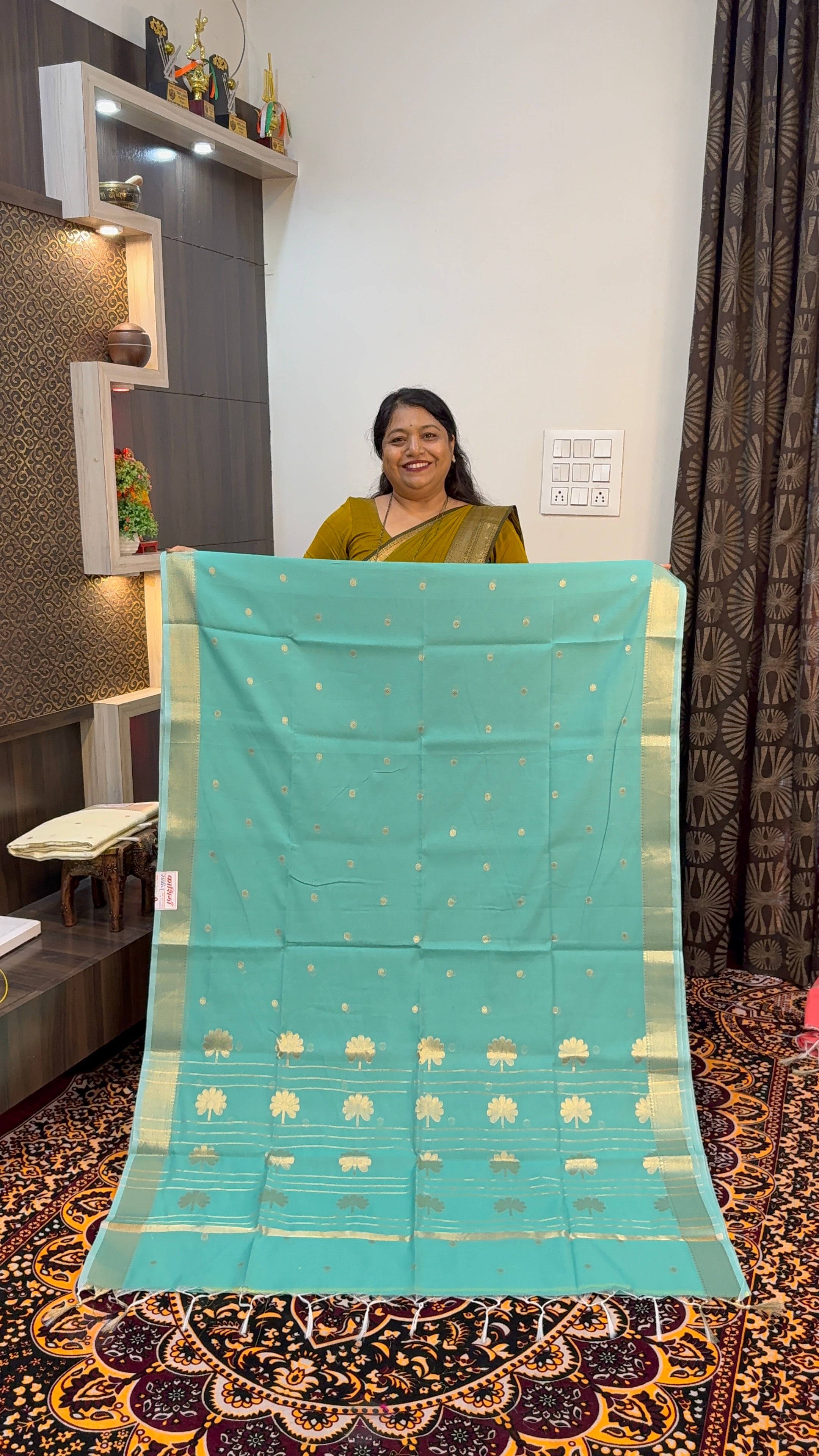 VRINDA COTTON RICH PALLO