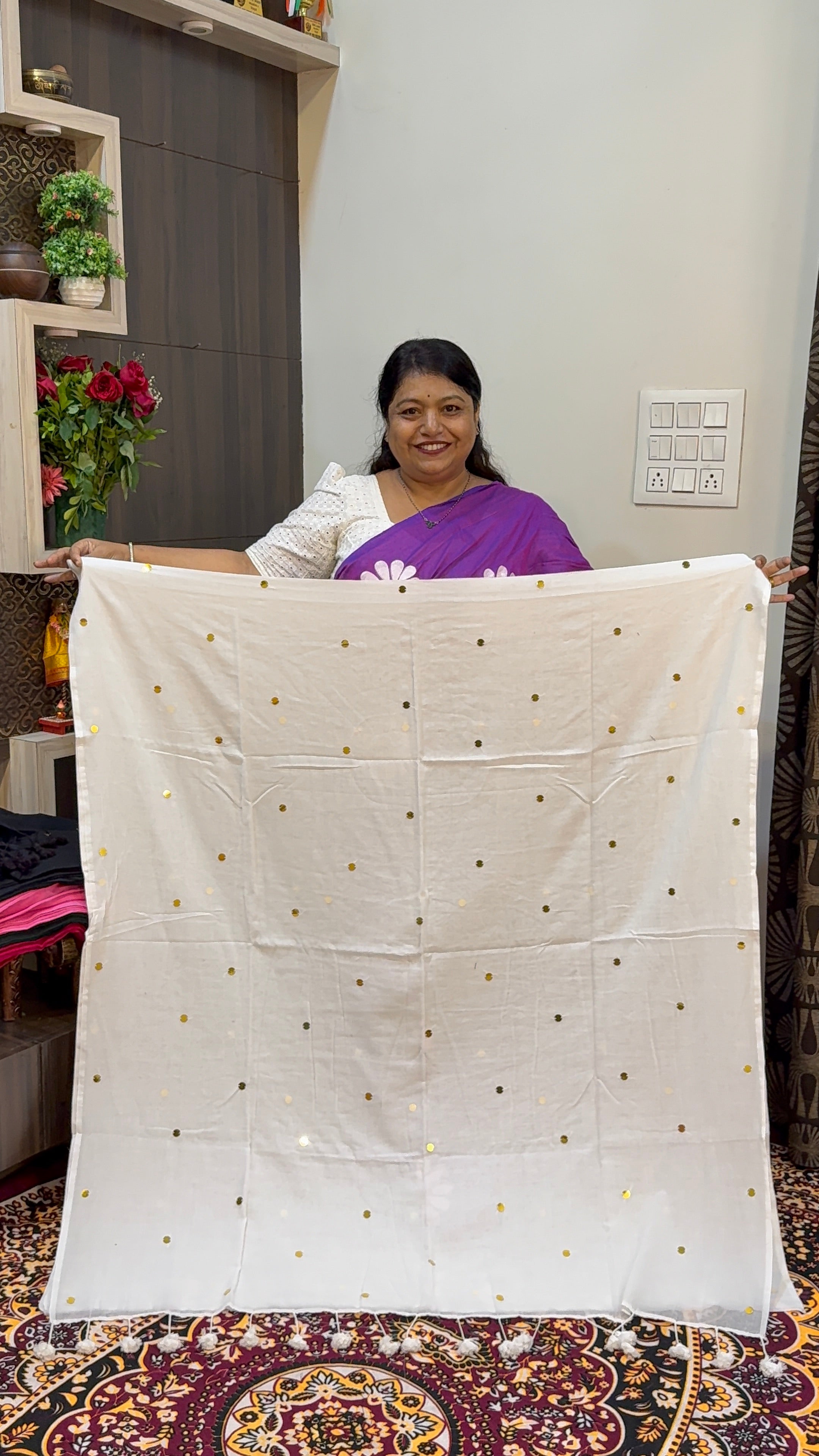 Rashmika Mandanna Inspired Viral Saree – Mal Cotton