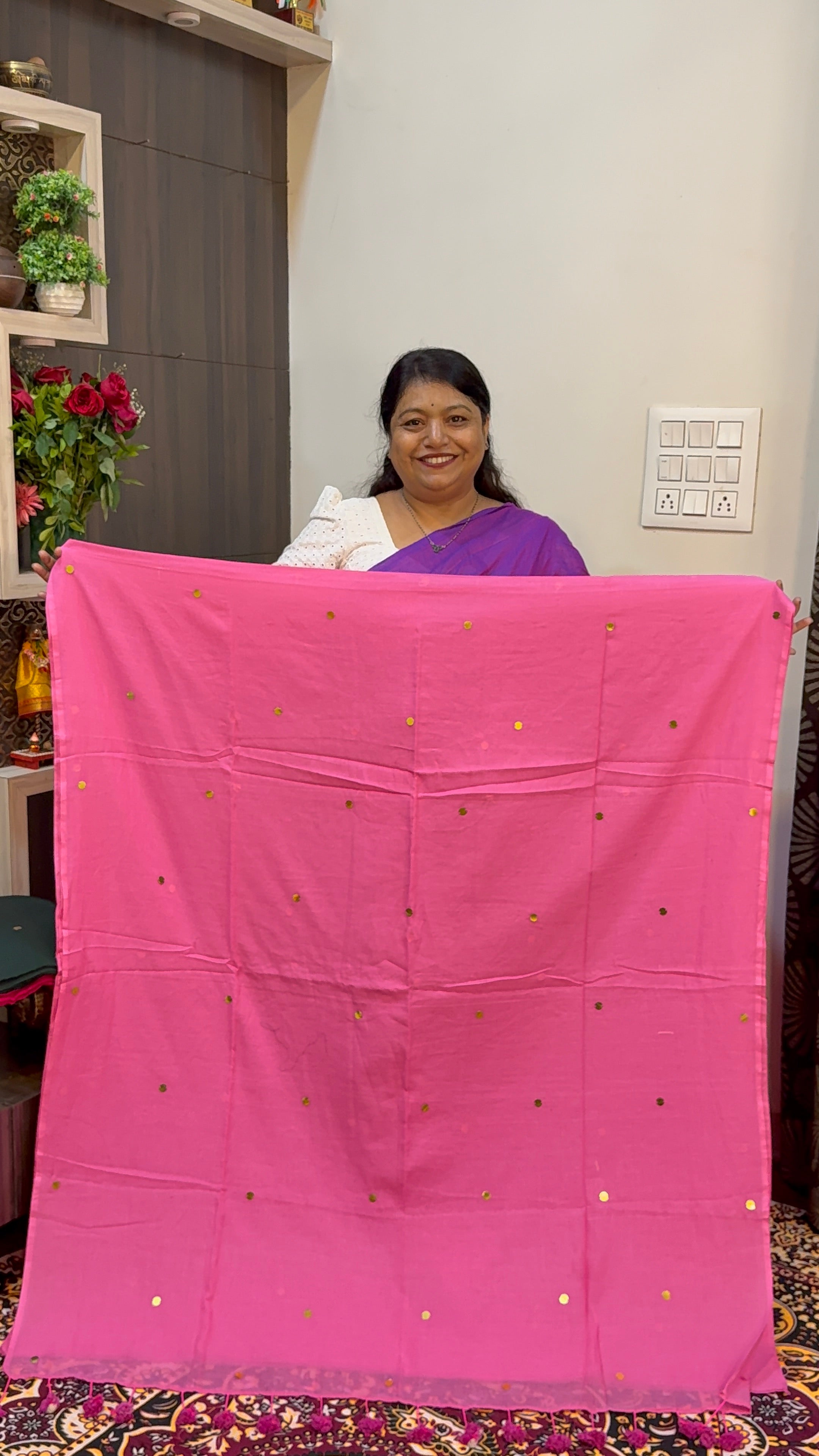 Rashmika Mandanna Inspired Viral Saree – Mal Cotton