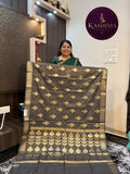 VRIN-02 | Tissue Vrinda Leaves Butta Saree