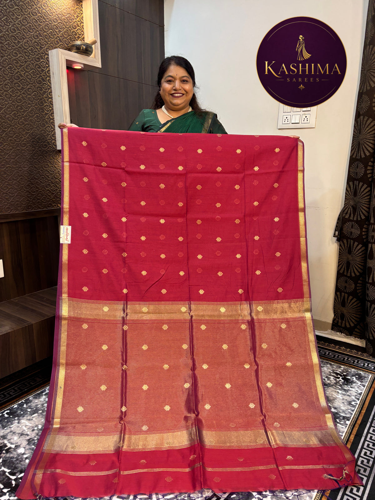 VRIN-03 | Star Butta Cotton Silk Saree