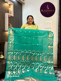VRIN-07 | Organza Banarasi Zari Work Saree